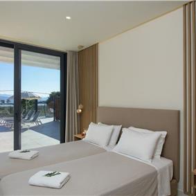 3 bedroom villa with pool & sea view, near Acharavi, sleeps 6